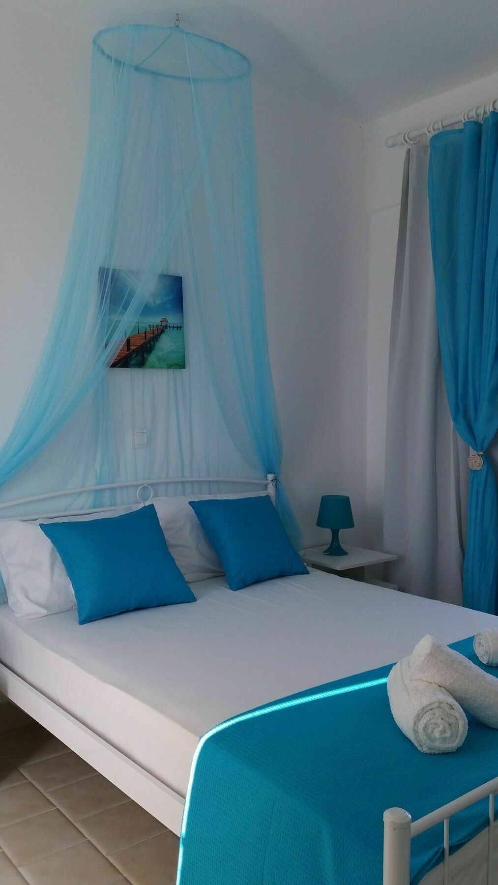 Sofias Blue Apartment Faliraki Bagian luar foto