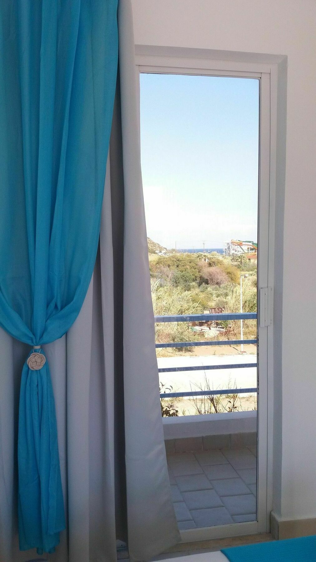 Sofias Blue Apartment Faliraki Bagian luar foto