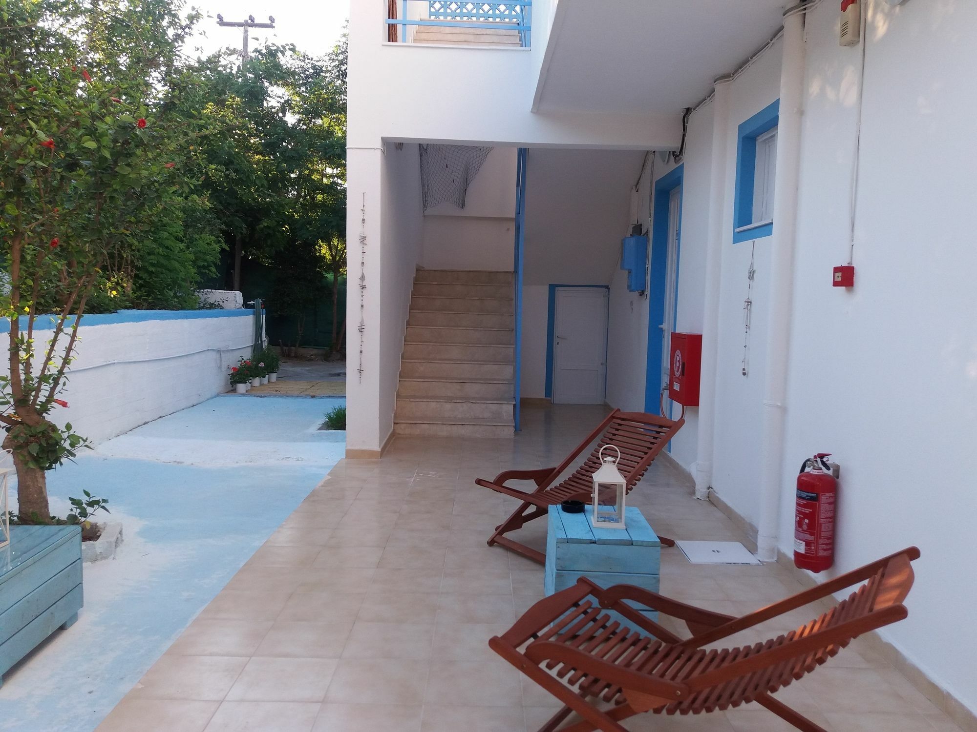 Sofias Blue Apartment Faliraki Bagian luar foto