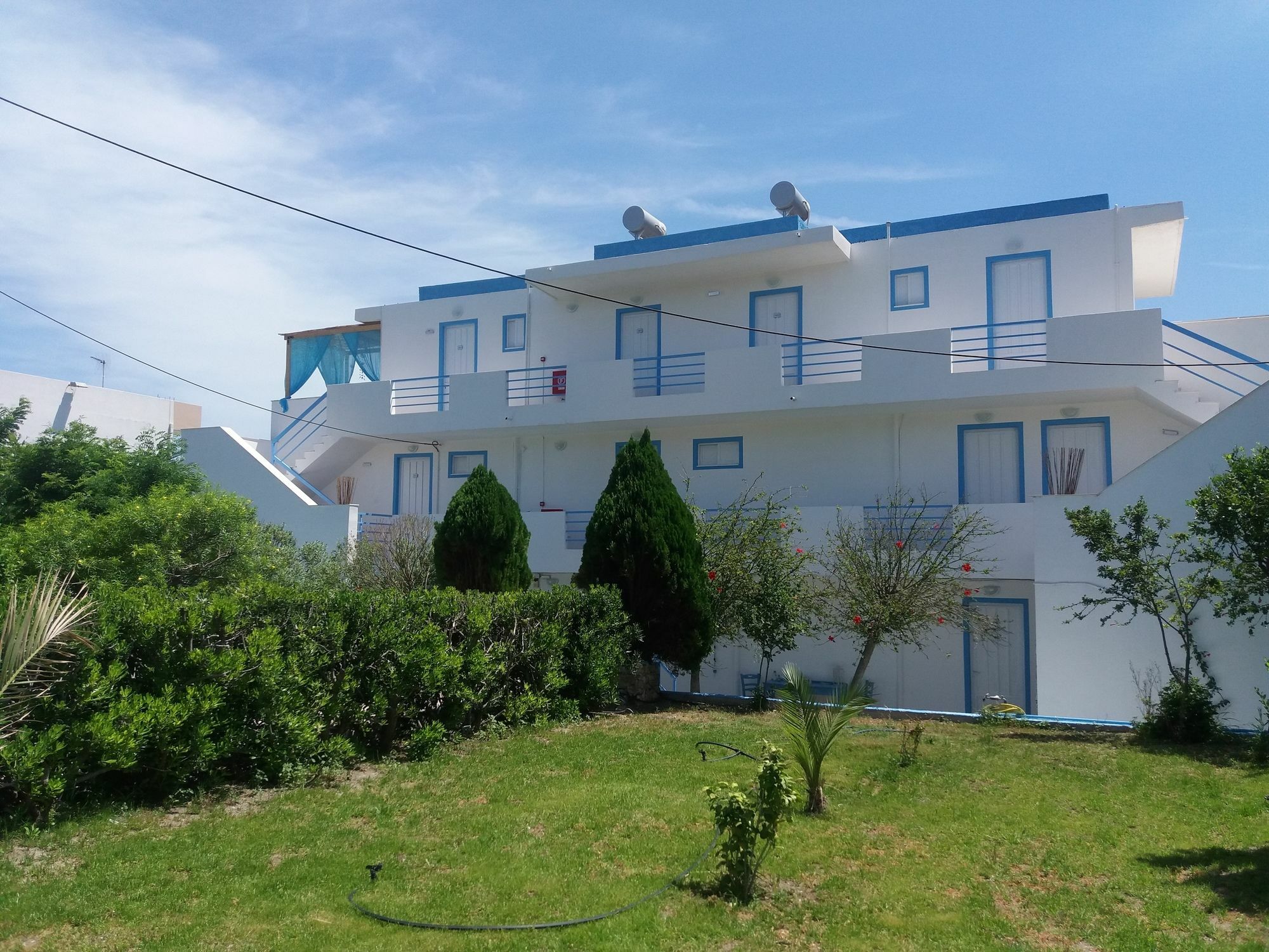 Sofias Blue Apartment Faliraki Bagian luar foto