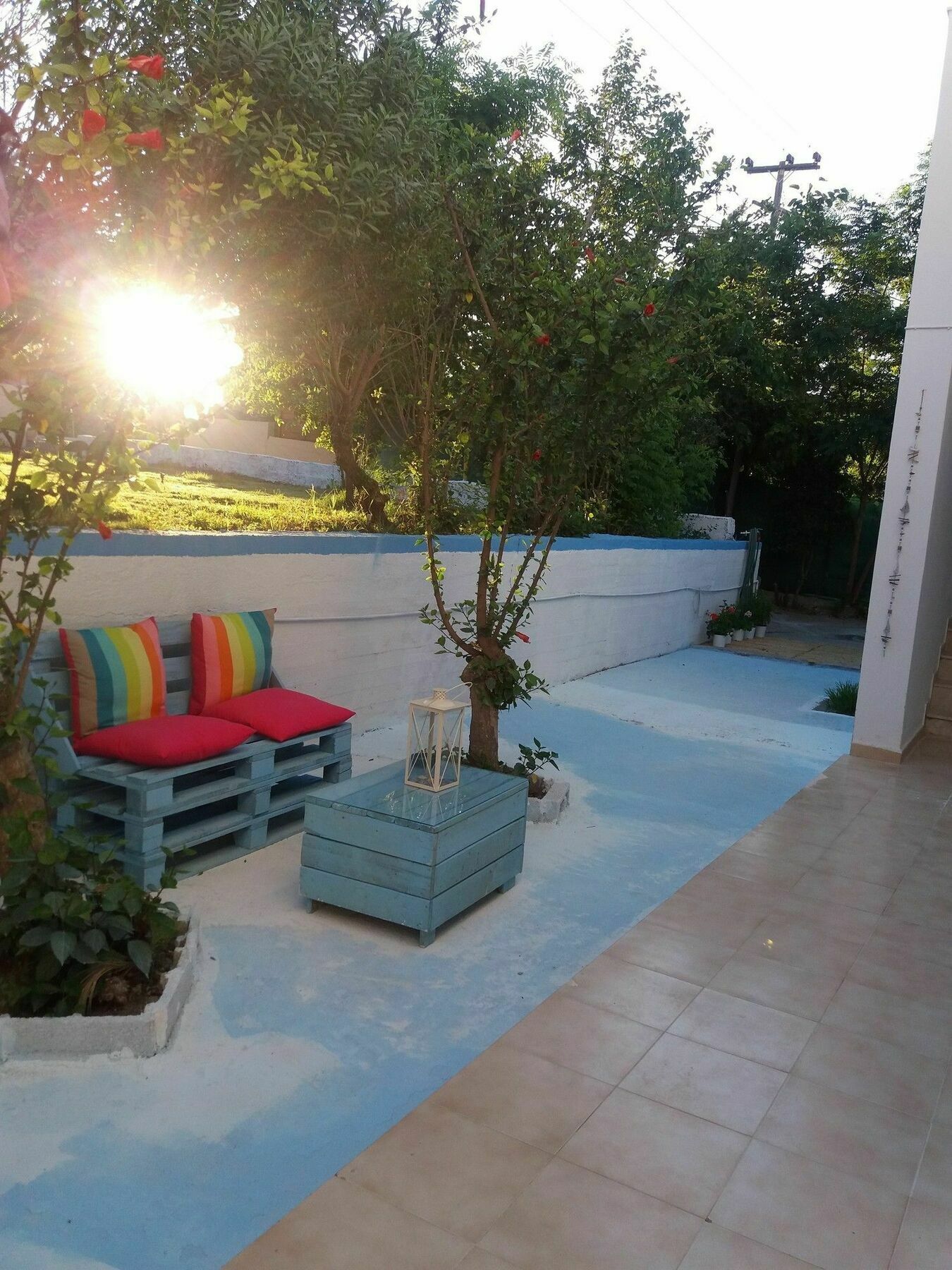 Sofias Blue Apartment Faliraki Bagian luar foto